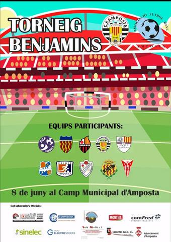 Club Futbol Amposta : NOTÍCIES : TORNEIG DE BENJAMINS DISSABTE 8 DE JUNY